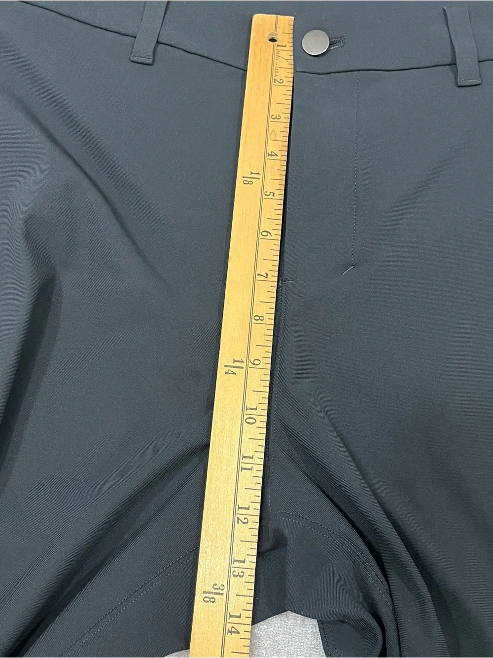 Lululemon ABC Classic Fit Pant Mens 38 Dark Gray ABC 38x26 Stretch LM5AQGS